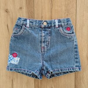 Denim Teddy's Choice Shorts with Patches
